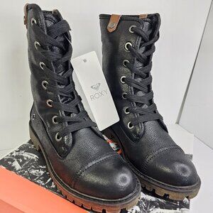 Roxy Bruna Boots Faux Fur US 8 Boots With Tags And Box 2 Styles In 1 Womens